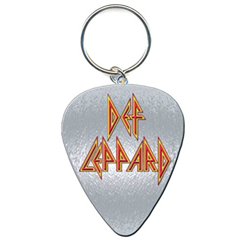 Def Leppard - Keychain: Logo Pick (Enamel In-fill) - keyrin - One Size image 3