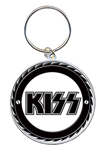 KISS - Keychain: Buzzsaw (Enamel In-fill) - keyrings image 4