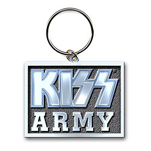 KISS - Keychain: Army Block (Die-cast Relief) - keyrings image 2