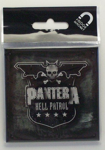 Pantera - Fridge Magnet: Hell Patrol - TV Memorabilia Fridge Magnets image 2