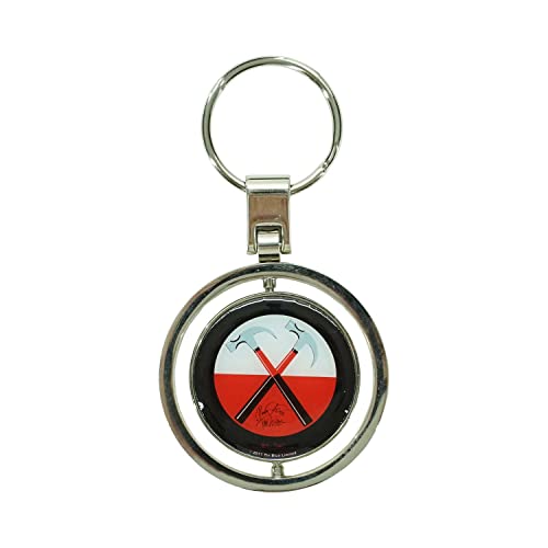 Pink Floyd - Keychain: The Wall Hammers Logo (Enamel In-fill) - keyrin image 2