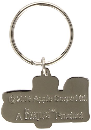 Beatles - Keychain: Drop T Logo (Black) (Enamel In-fill) - - One Size image 3