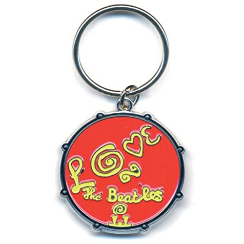 Beatles - Keychain: Love Drum (Enamel In-fill) - keyrings image 2