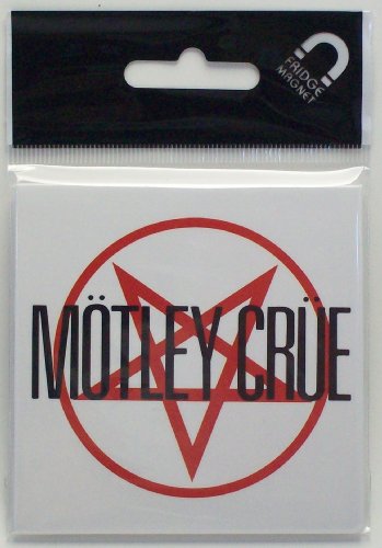 Motley Crue - Fridge Magnet: Motley-Gram - TV Memorabilia Fridge Magne image 2