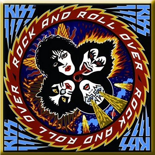 KISS - Fridge Magnet: Rock & Roll Over Album - TV Memorabilia Fridge M image 2