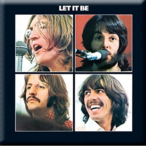 Beatles - Fridge Magnet: Let it Be Album - TV Memorabilia Fridge Magne image 2