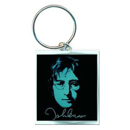 John Lennon - Keychain: Photo (Enamel In-fill) - keyrings image 2