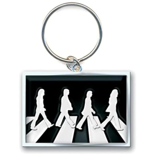 Beatles - Keychain: Abbey Road Crossing (Enamel In-fill) - - One Size image 2
