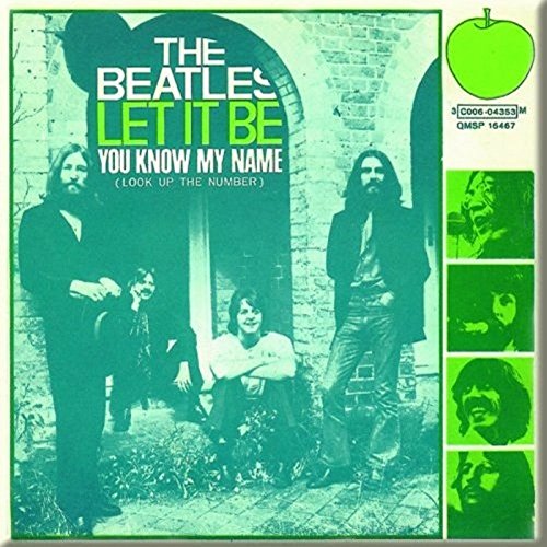 Beatles - Fridge Magnet: Let it Be/You Know my Name - TV Memorabilia F image 2