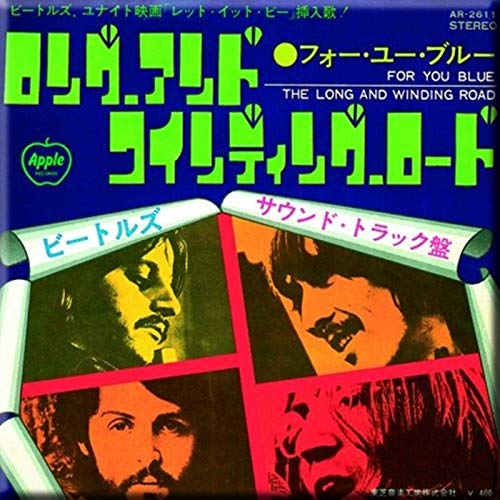 Beatles - Fridge Magnet: For you Blue/The Long Winding Road (Japan Rel image 2