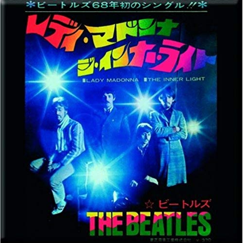 Beatles - Fridge Magnet: Lady Madonna/The Inner Light (Japan Release) image 2