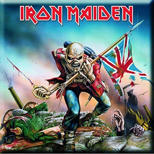 Iron Maiden - Fridge Magnet: The Trooper - TV Memorabilia Fridge Magne image 2