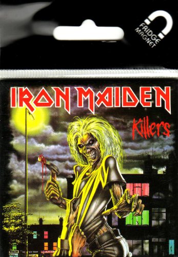 Iron Maiden - Fridge Magnet: Killers - TV Memorabilia Fridge Magnets image 2