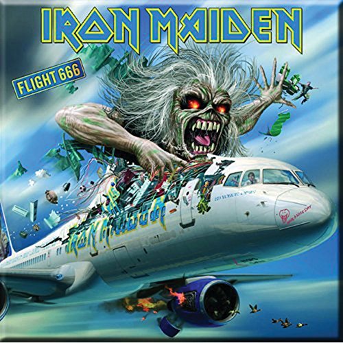 Iron Maiden - Fridge Magnet: Flight 666 - TV Memorabilia Fridge Magnet image 2