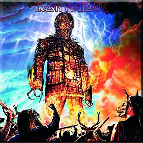 Iron Maiden - Fridge Magnet: Wicker Man - TV Memorabilia Fridge Magnet image 2