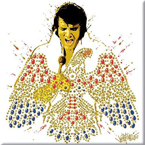 Elvis Presley - Fridge Magnet: American Eagle - TV Memorabilia Fridge image 2