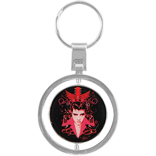 Elvis Presley - Keychain: Let's Face It (Spinner) - keyrings image 2