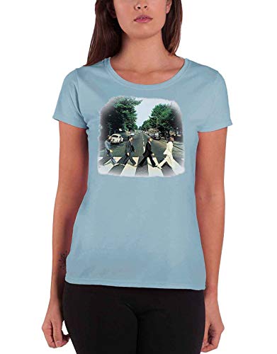 Beatles - tshirt - Ladies - Short Sleeves - Vintage Abbey Road - Small