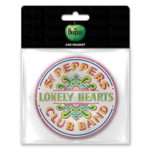 Beatles - Rubber Magnet: Sgt Pepper Drum - TV Memorabilia Fridge Magne image 2