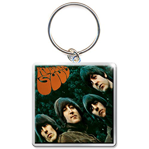 Beatles - Keychain: Rubber Soul Album (Photo-print) - keyri - One Size image 2