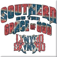 Lynyrd Skynyrd - Fridge Magnet: Southern By The Grace Of God - TV Memo image 2