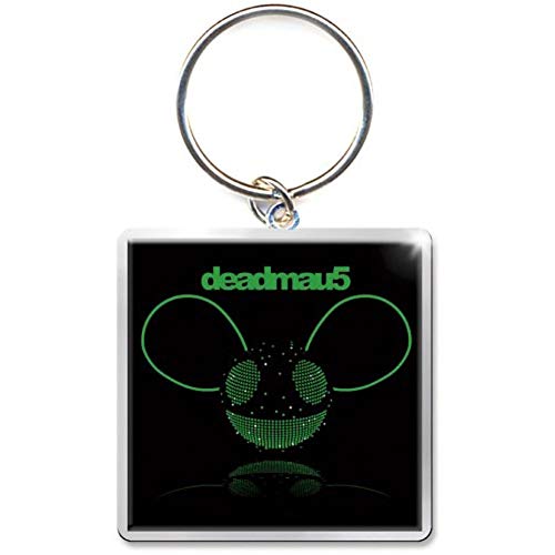 Deadmau5 - Keychain: Green Head (Photo-print) - keyrings image 2