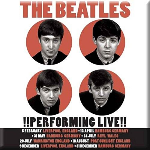 Beatles - Fridge Magnet: Performing Live - TV Memorabilia Fridge Magne image 2
