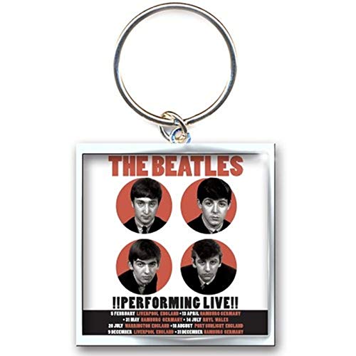 Beatles - Keychain: 1962 Performing Live (Photo-print) - keyrings image 2