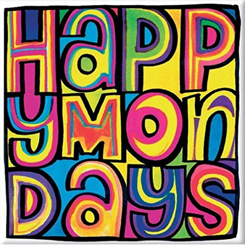 Happy Mondays - Fridge Magnet: Dayglo Logo - TV Memorabilia Fridge Mag image 2