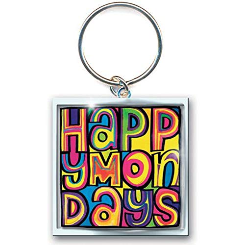 Happy Mondays - Keychain: Dayglo Logo (Photo-print) - keyrings image 2