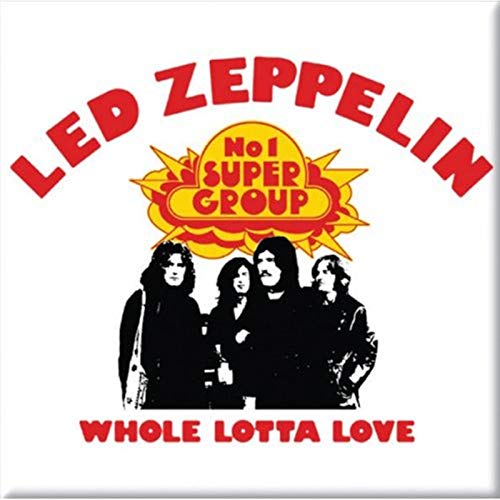 Led Zeppelin - Fridge Magnet: Whole Lotta Love - TV Memorabilia Fridge image 2