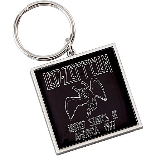 Led Zeppelin - Keychain: 1977 USA Tour (Photo-print) - keyr - One Size image 2