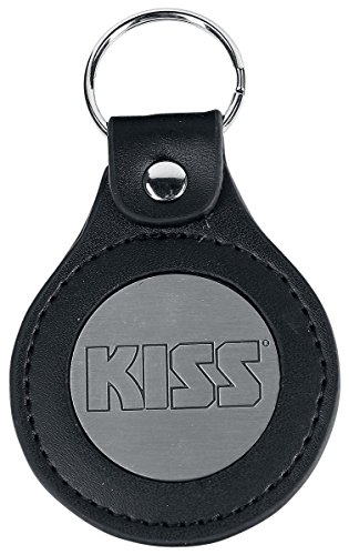 KISS - Keychain: Logo (Leather Fob) - keyrings image 2