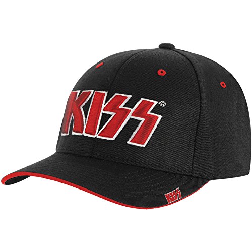 KISS - Hats - Unisex - Red on White Logo image 2