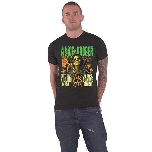 Alice Cooper - tshirt - Unisex - Short Sleeves - Small
