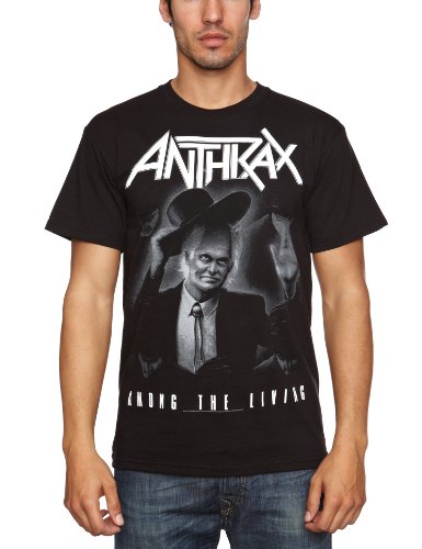 Anthrax - tshirt - Unisex - Short Sleeves - Medium