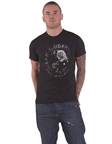 Iron Maiden - tshirt - Unisex - Short Sleeves - Medium