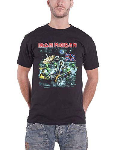 Iron Maiden - tshirt - Unisex - Short Sleeves - Large