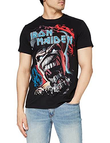 Iron Maiden - tshirt - Unisex - Short Sleeves - Large