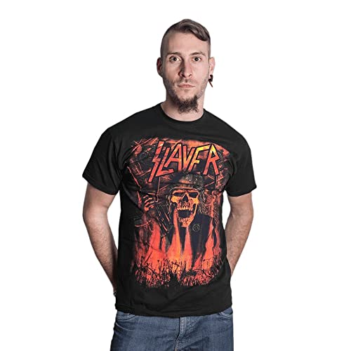 Slayer - tshirt - Unisex - Short Sleeves - Small
