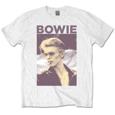 David Bowie - tshirt - Unisex - Short Sleeves - Small