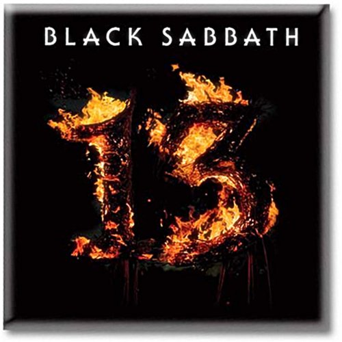 Black Sabbath - Fridge Magnet: 13 - TV Memorabilia Fridge Magnets image 2