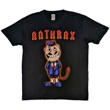 Anthrax - tshirt - Unisex - Short Sleeves - Medium