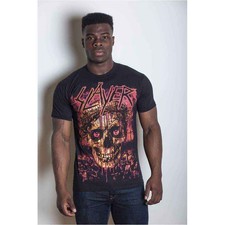 Slayer - tshirt - Unisex - Short Sleeves - Large