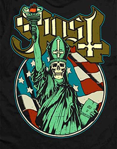 Ghost - tshirt - Unisex - Short Sleeves - Statue of Liberty - Small image 3