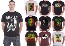 Bob Marley - tshirt - Unisex - Short Sleeves - Medium