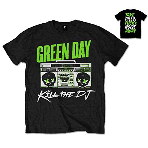 Green Day - tshirt - Unisex - Short Sleeves - Large