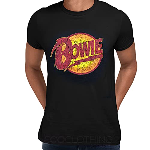 David Bowie - tshirt - Unisex - Short Sleeves - Large