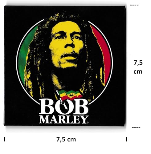 Bob Marley - Fridge Magnet: Logo Face - TV Memorabilia Fridge Magnets image 3