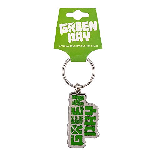 Green Day - Keychain:  (Enamel In-fill) - keyrings - Band L - One Size image 3